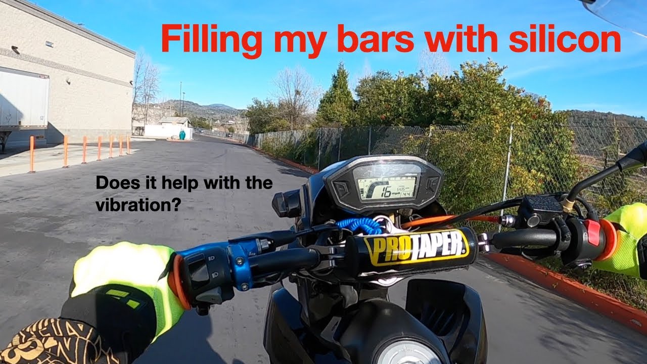 Filling Grom bars to reduce vibration