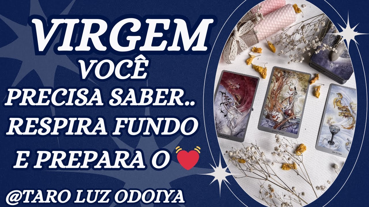 VIRGEM♍ PODE SE PREPARAR😯DUAS NOTICIAS QUE CHEGAM😮UMA DE ALGUÉM QUE VAI BATER A SUA PORTA‼️NOVA FASE