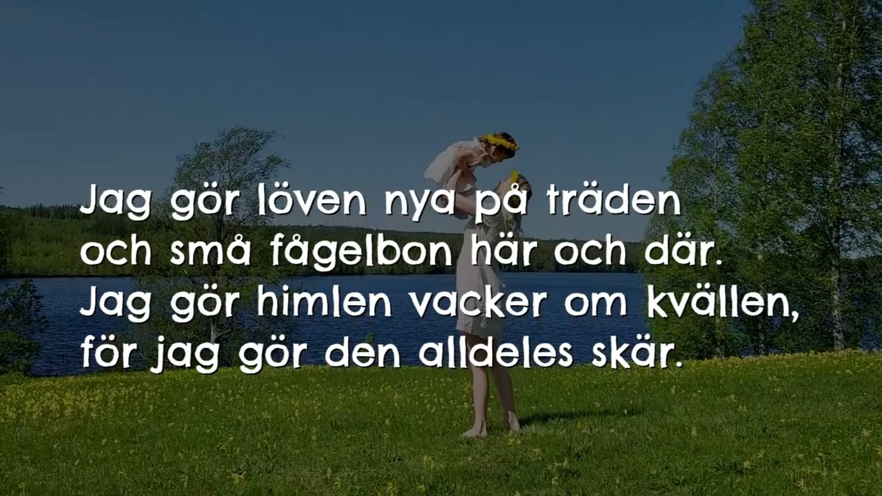 IDAS SOMMARVISA (KARAOKE - INSTRUMENTAL)