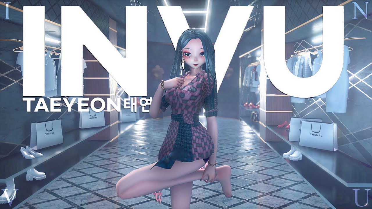 'INVU'  TAEYEON 【FANMADE ANIMATION MV + ORIGINAL SCENES & 24 OC MODELS// 2K // 60fps //+ DL LINKS】