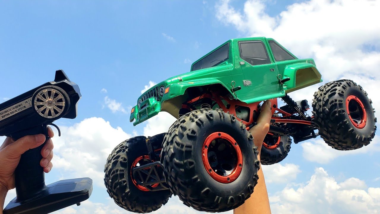 HSP Racing 1:10 Scale Electric 4WD 4WS Offroad RC Crawler Unbox & Test