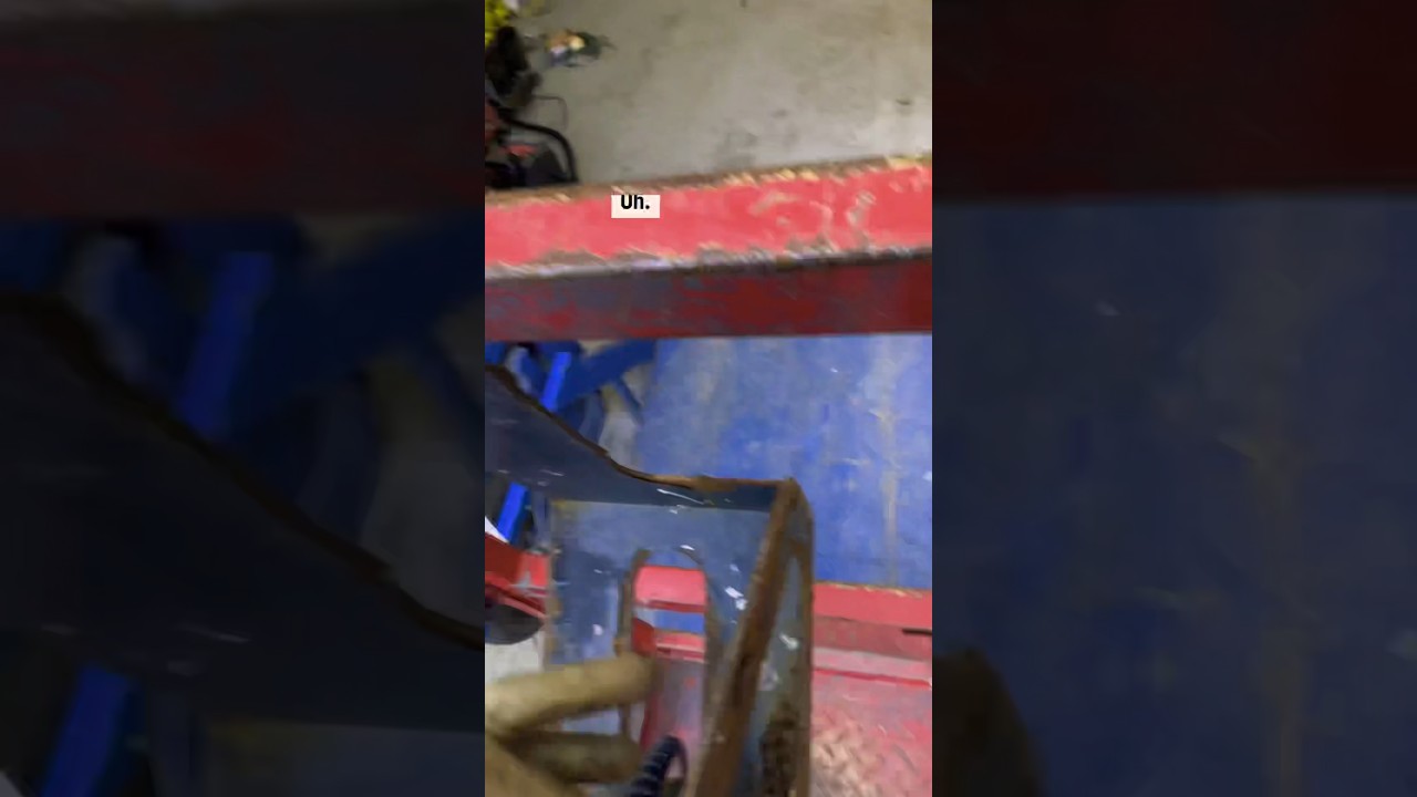 ALMOST DIED 😪 #almost #died #moving #lift #machine #mechanic #foryou #fyp #nevergiveup #doityoursel