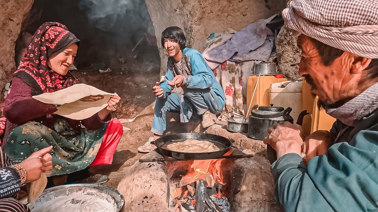 They Found Happiness in a Cave! Afghan Family's Journey