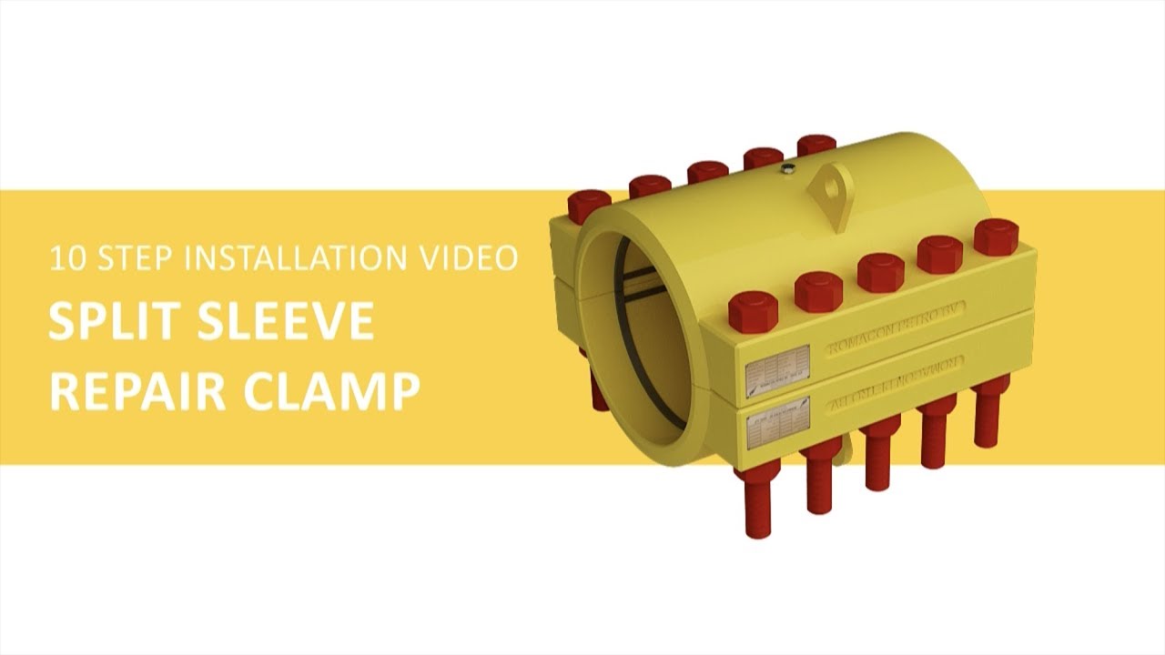 Romacon Petro Split Sleeve Repair Clamp