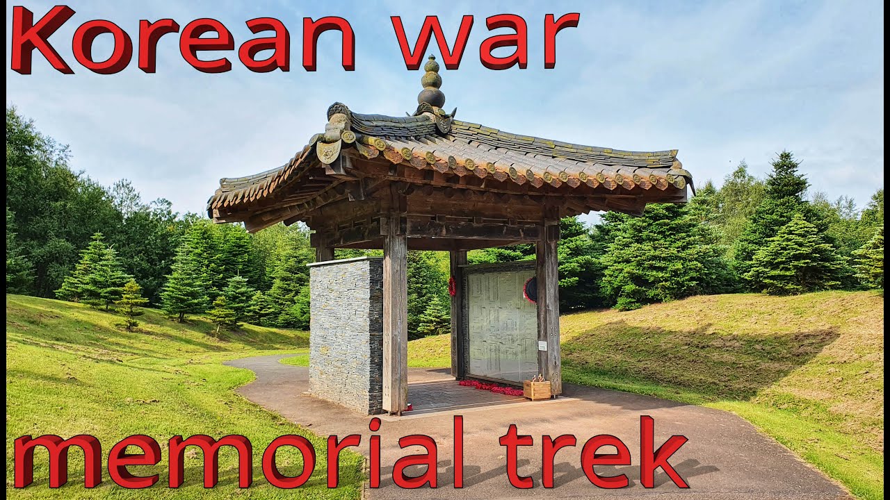 Trailtrek Korean war memorial hike Scotland