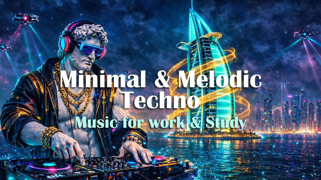 Minimal Techno & Melodic Techno Mix 122&ndash;126 BPM | Cyberpunk Dubai