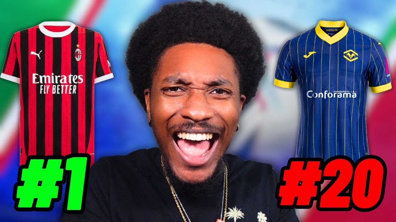 RANKING EVERY SERIE A 24/25 HOME KIT (Tier List) 🔥