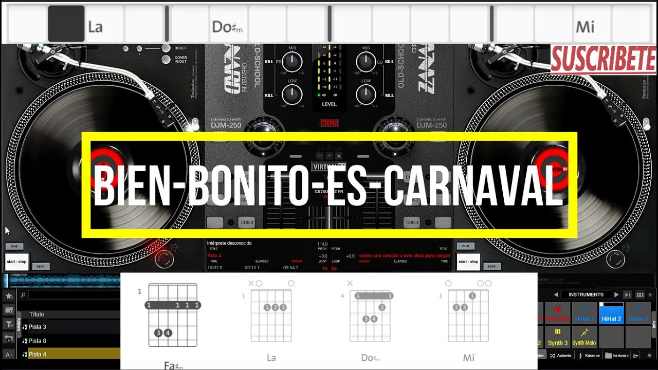 ✅Carnaval de Bolivar Mix1- Tutorial guitarra [Braulio Cepeda y Daniel el Dan Dan] Los viajeros