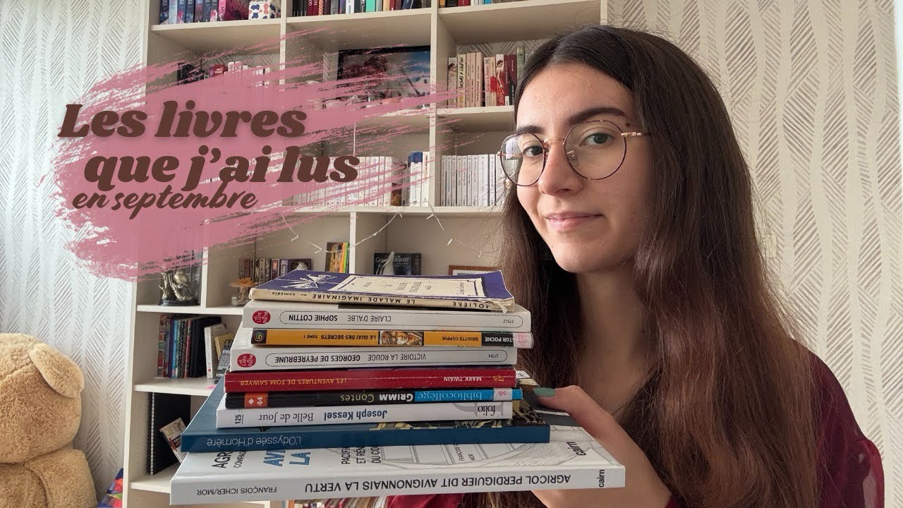 Les LIVRES que j’ai lus en SEPTEMBRE