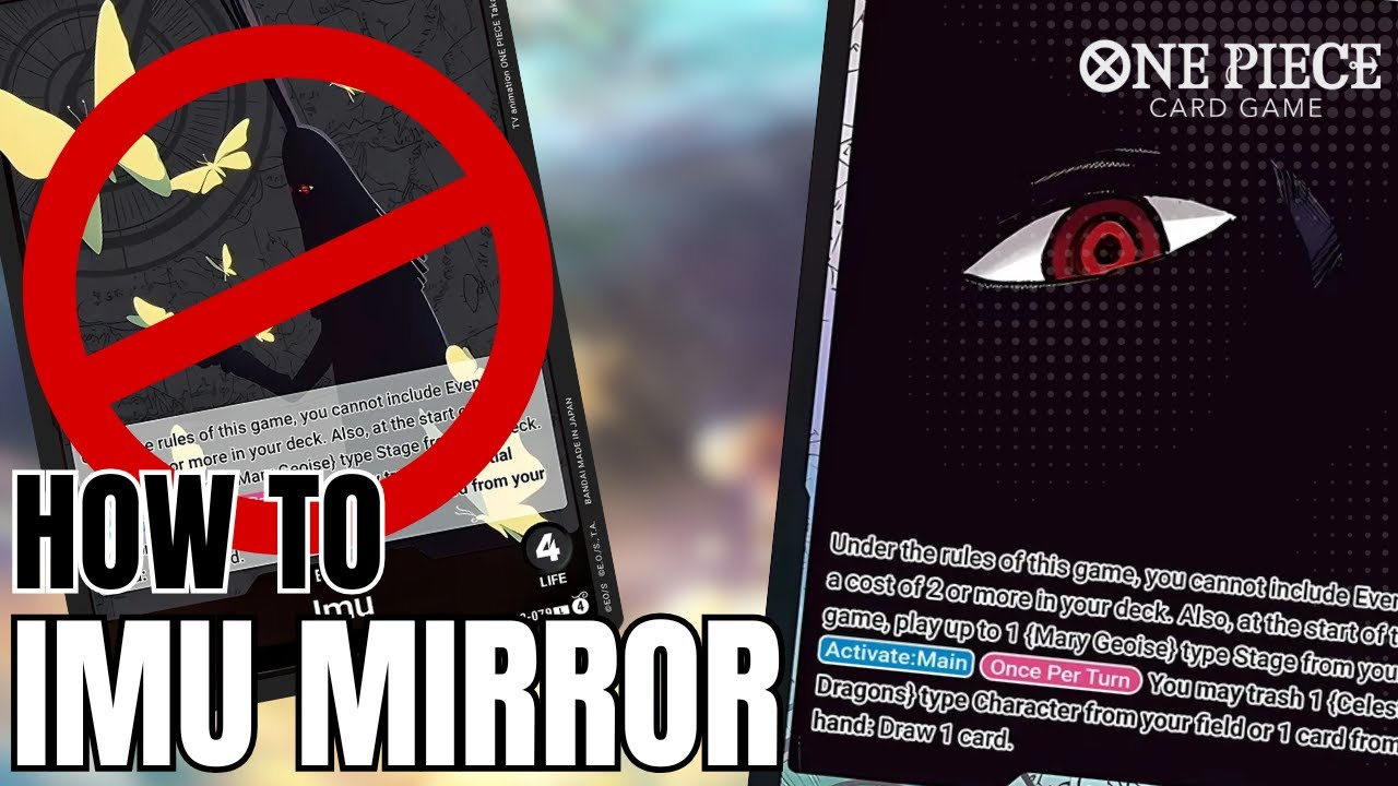 Stop Losing the Imu Mirror! How to get ahead in the Imu Mirror | One Piece TCG [OP13]