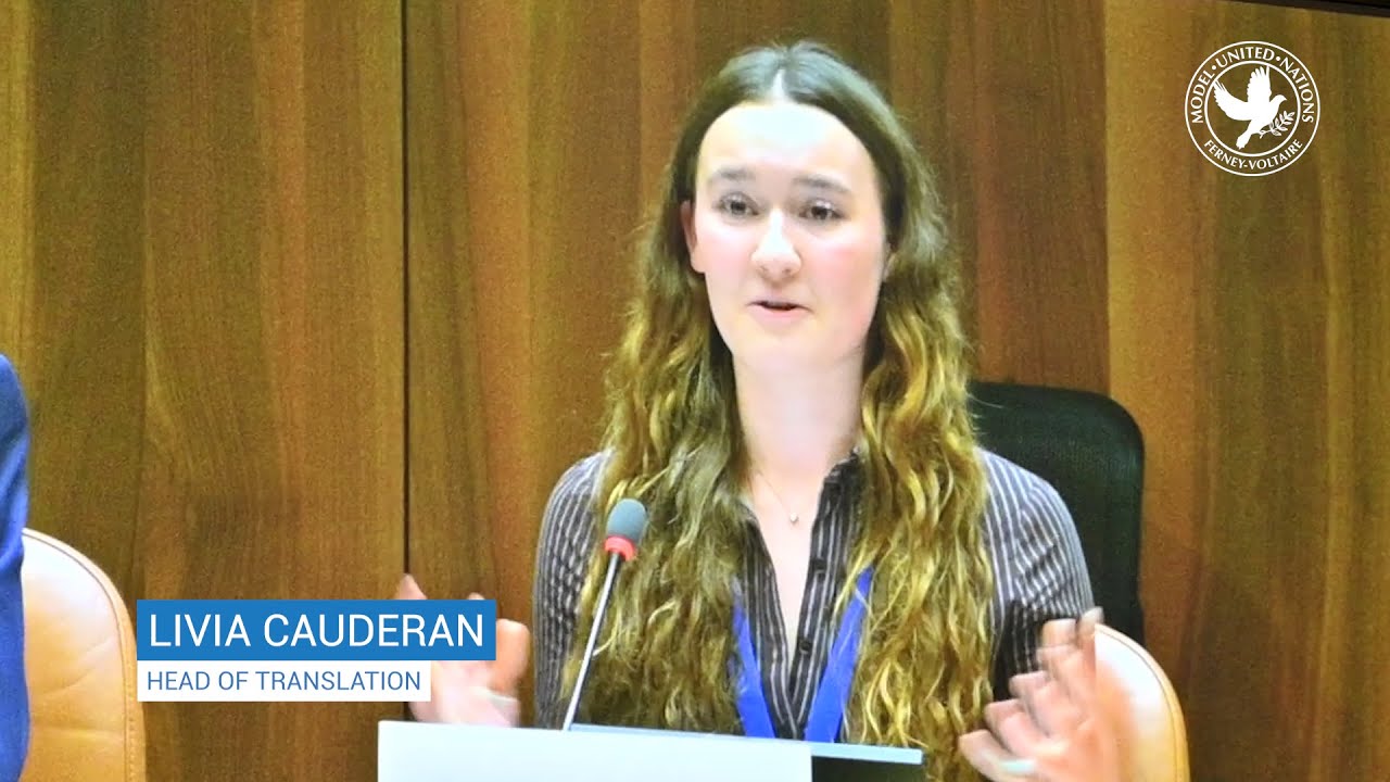 Livia Cauderan, Cérémonie de Clôture | FerMUN 2026