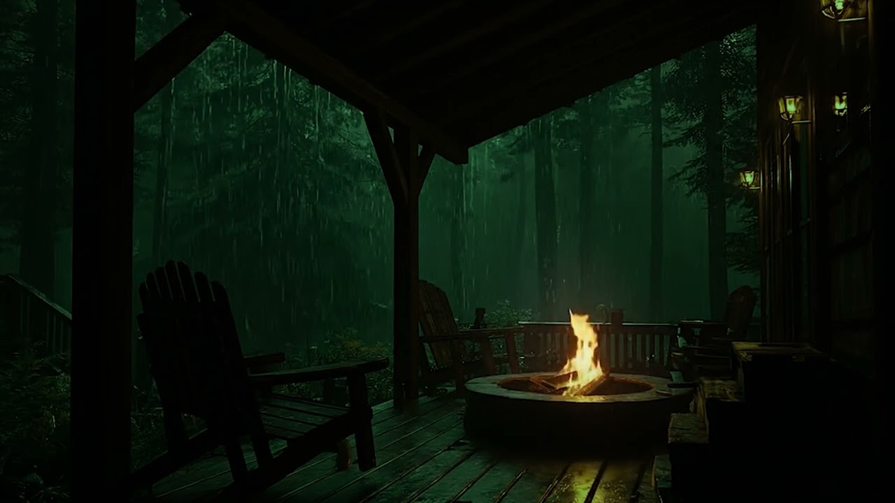 Intense Thunderstorm with Pouring Rain | Drift into Deep, Uninterrupted Sleep All Night