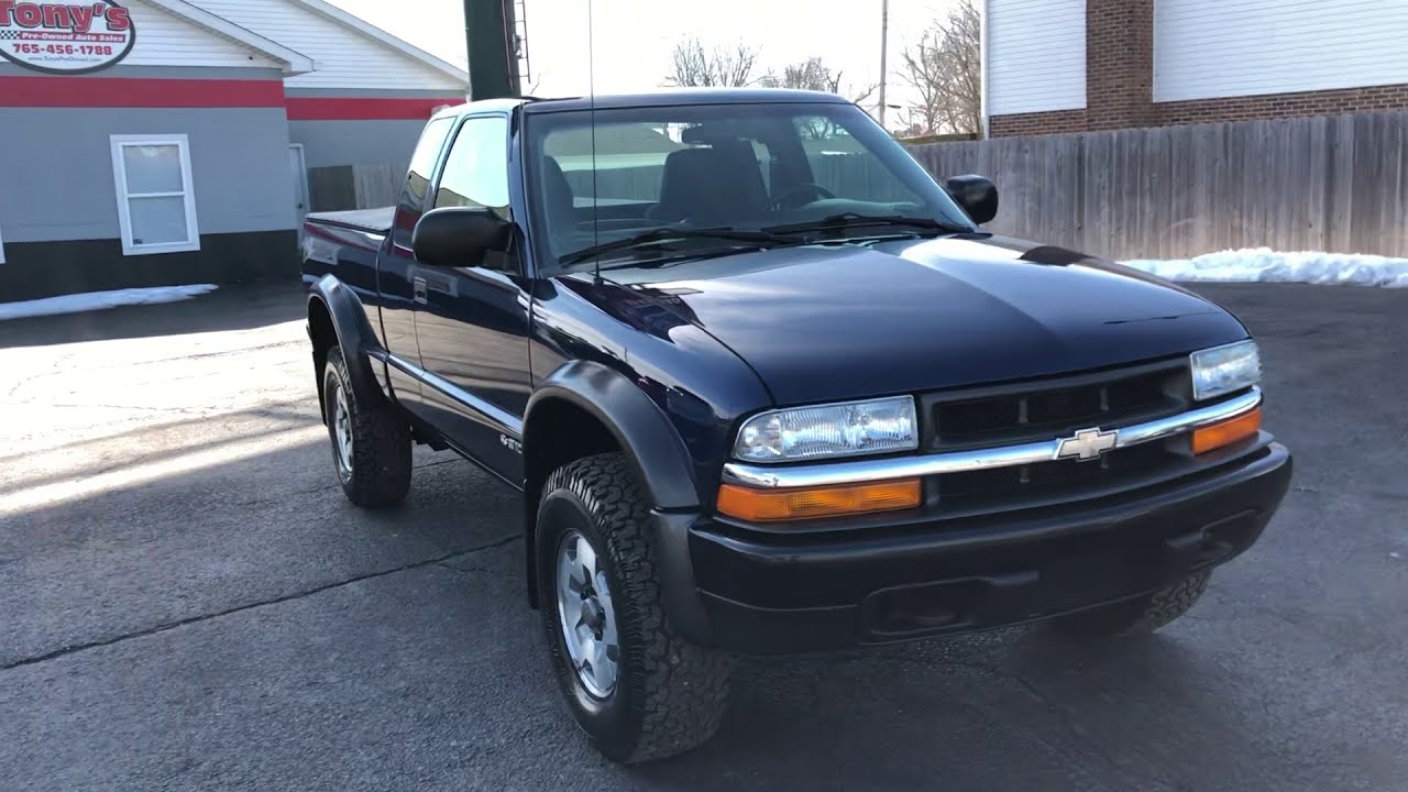 2003 Chevy S10 ZR2 with 69,000 miles call 765-456-1788 @ www.tonyspreowned.com (sold)
