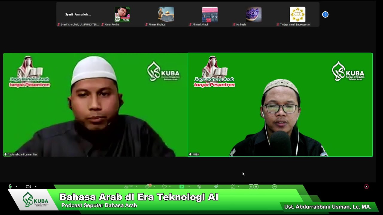Podcast: Bahasa Arab di Era Teknologi AI