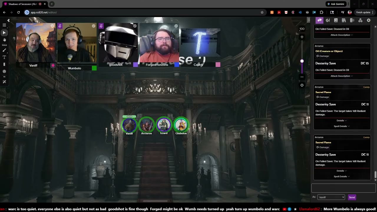 DnD: Curse of Strahd Death House ;)