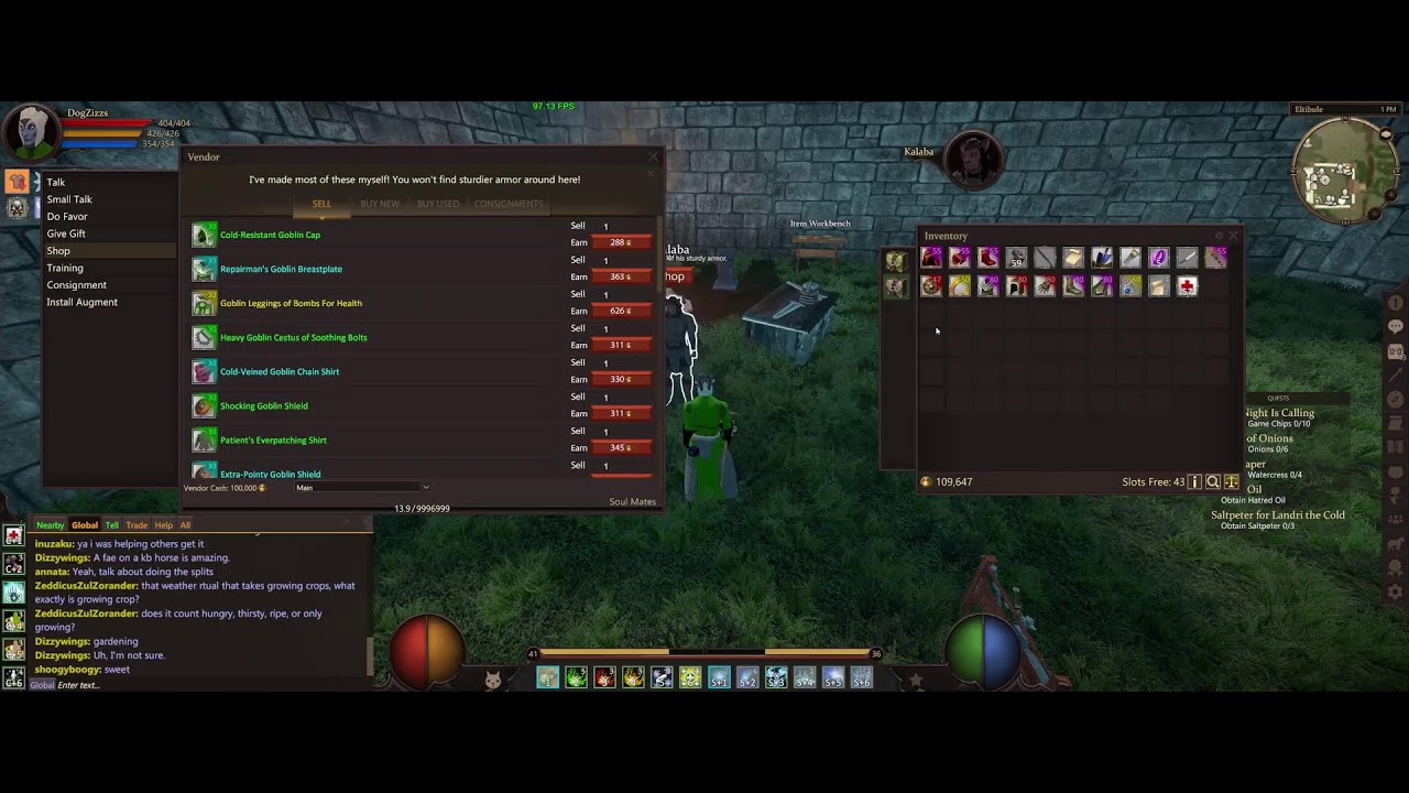 Project Gorgon - Killing gobbos