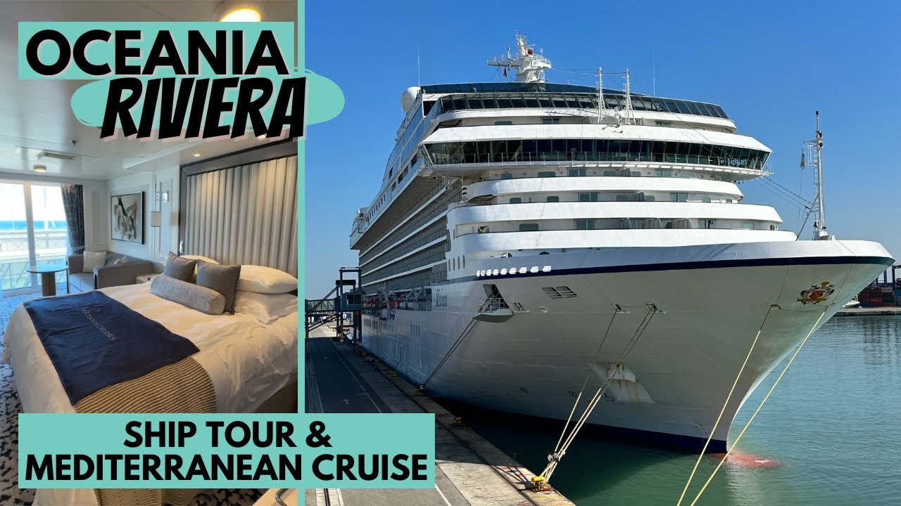 Oceania Riviera Cruise Review and Ship Tour | Mediterranean Cruise | Deluxe Oceanview Cabin