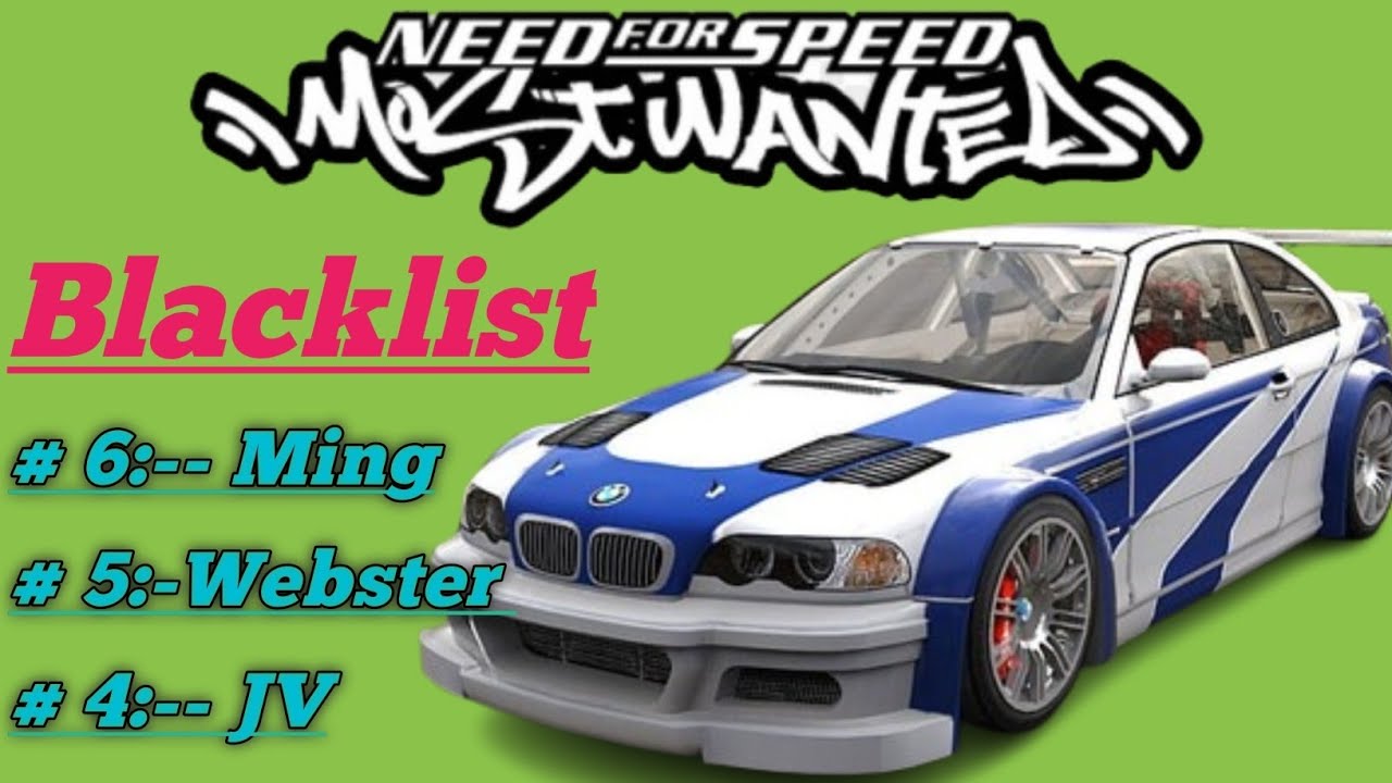 NFS Most Wanted 2005 Gameplay  &ndash; Part 4 | Taking Down Blacklist Racers #6, #5 & #4!