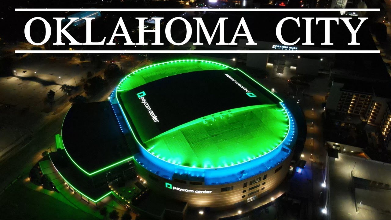 Oklahoma City, OK in 4K | Paycom Center, The Devon Tower and The Myriad Gardens