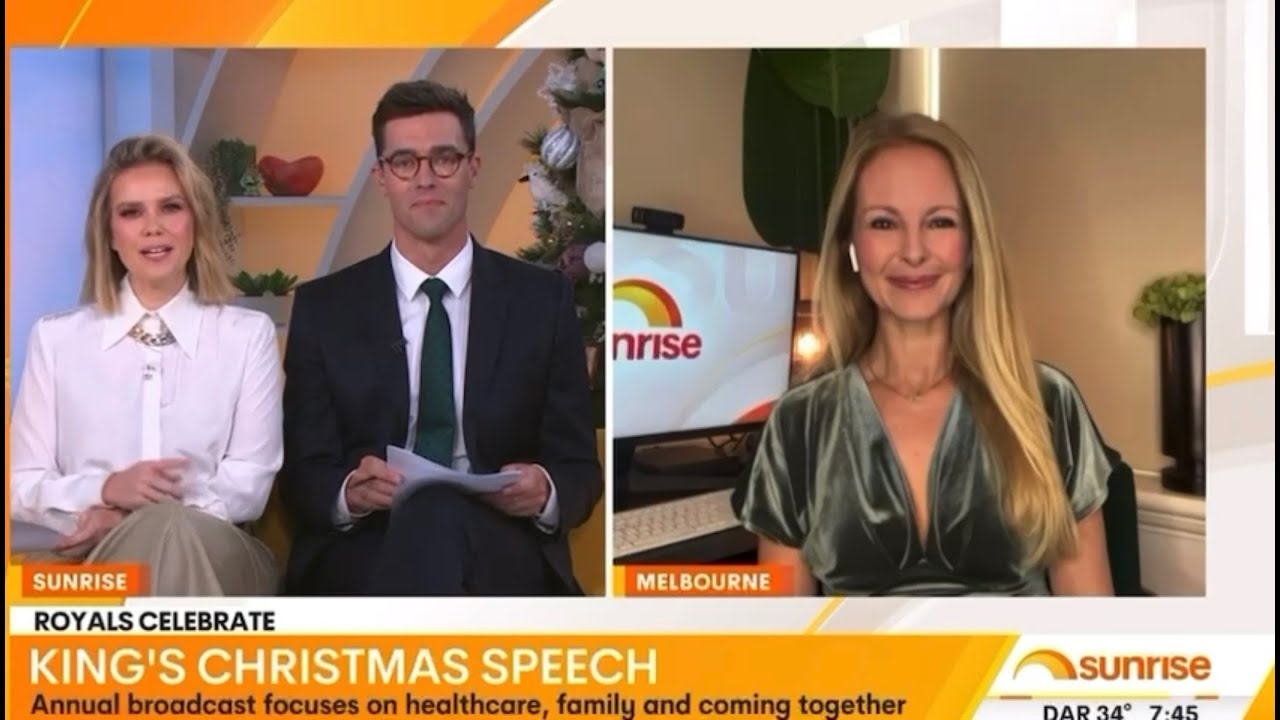 The King Delivers His Christmas Address to the Nation