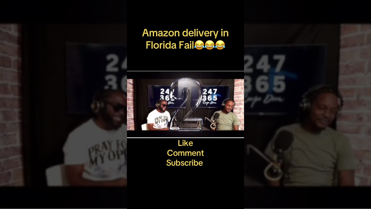 Amazon delivery Fail in Florida 💢😂💢 