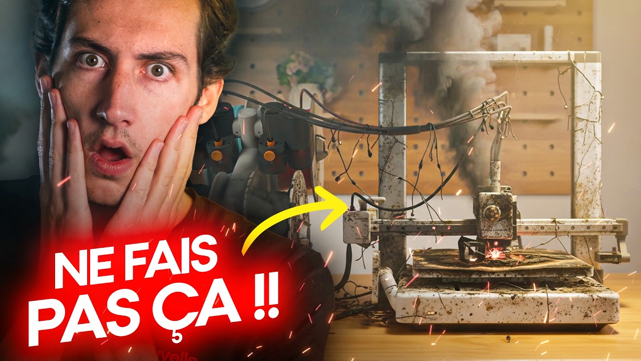 Personne ne t’explique ça quand tu débutes en impression 3D