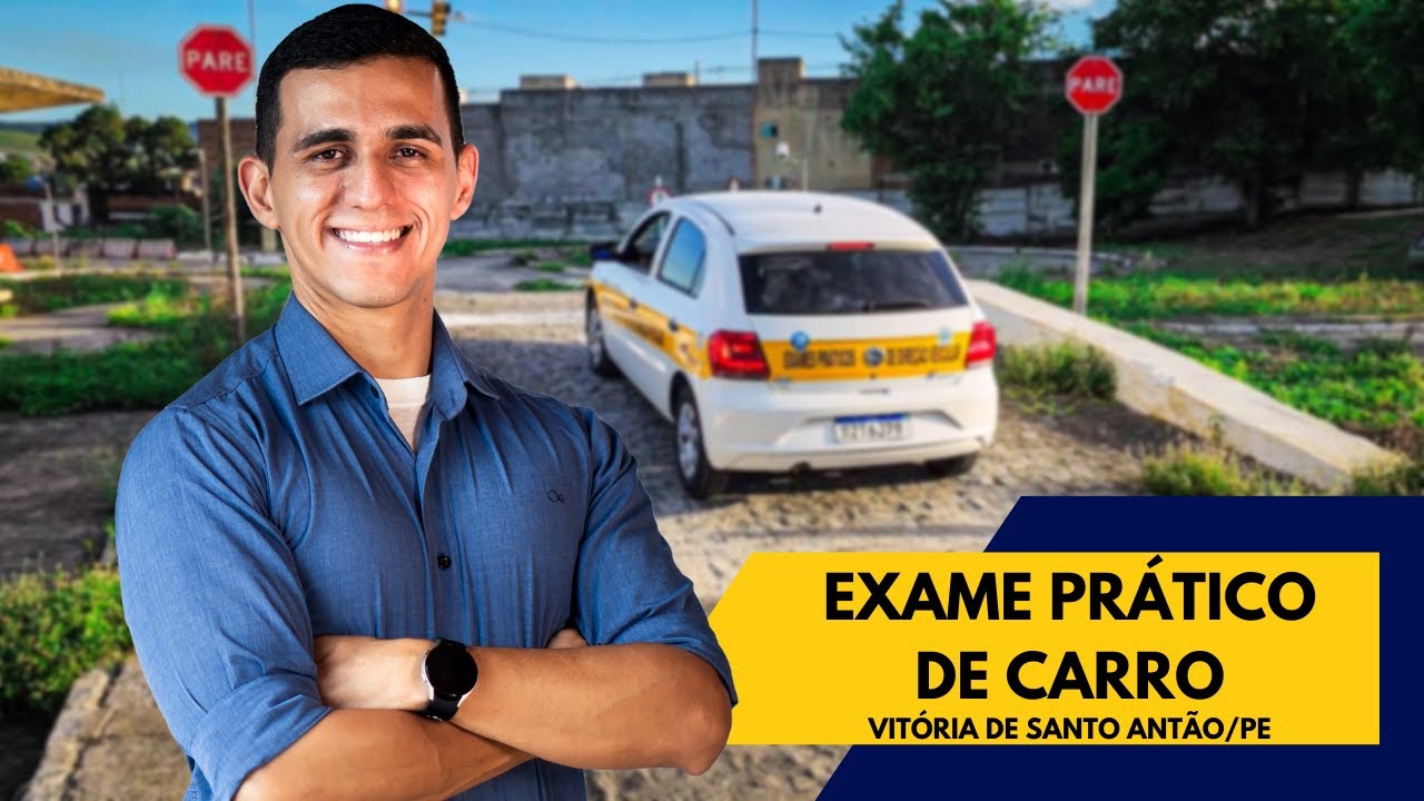 ATUALIZADO Exame Prático Baliza de Carro no Detran de Vitória/Pe | PERCURSO COMPLETO + DICAS