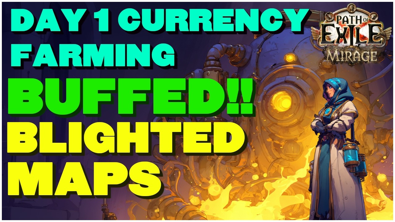 [POE 3.28] Blighted Maps Are Buffed! How To Farm Day 1 Blighted Maps! No Gear Required! Any Build!