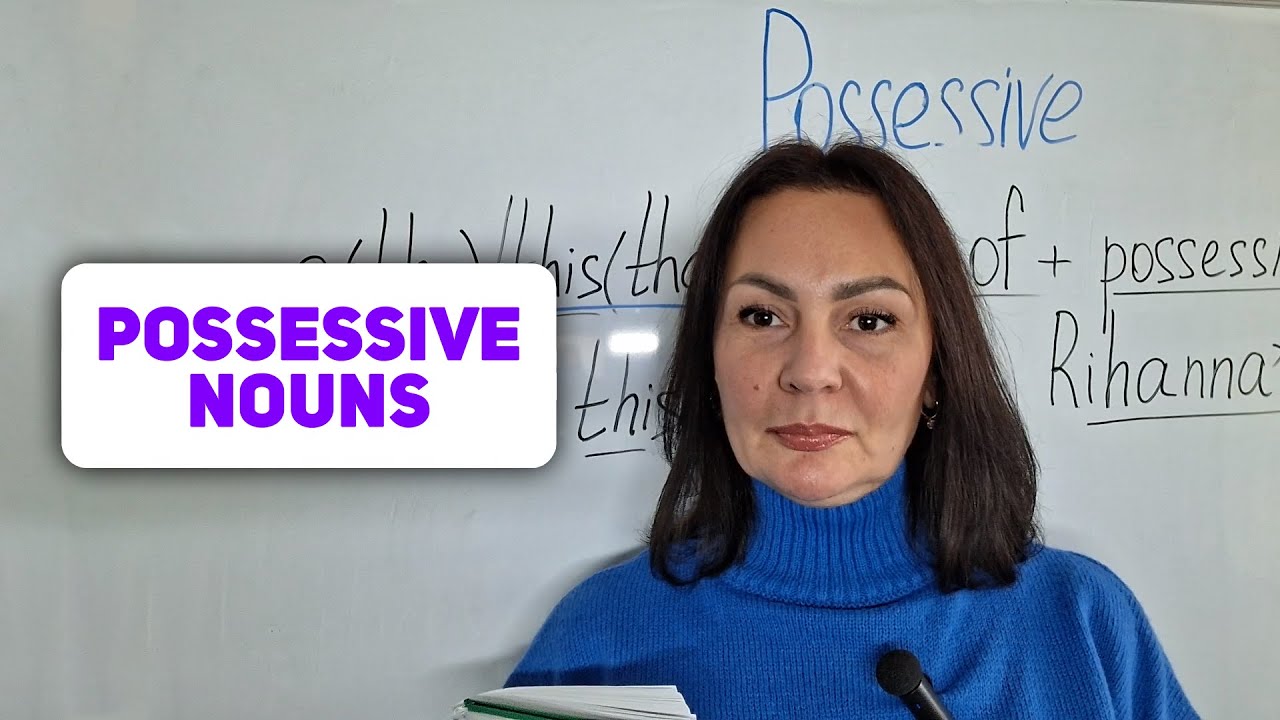 Possessive nouns: принадлежность и собственность