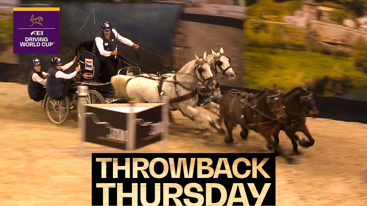 My Goodness - this is fast! #ThrowbackThursday | FEI Driving World Cup&trade;