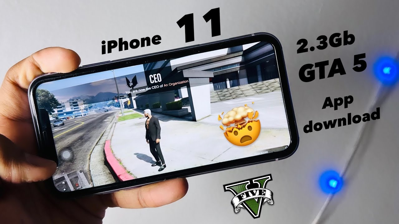 GTA 5 in any iPhone || Download GTA 5 for iPhones