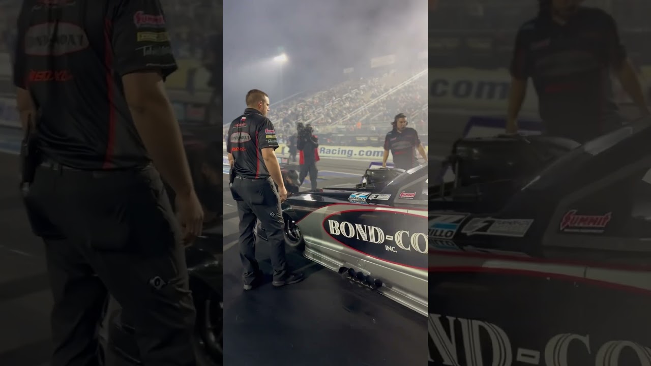 Friday Night Lights🔥 #motorsport #chadgreen #nhra #racecar #funnycar #topfuel