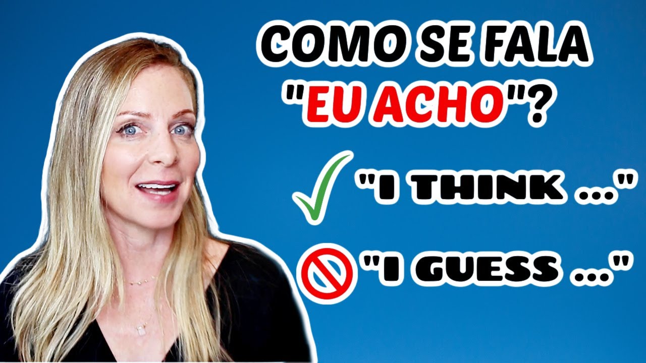 THINK, GUESS ou FIND - Qual é a diferença?
