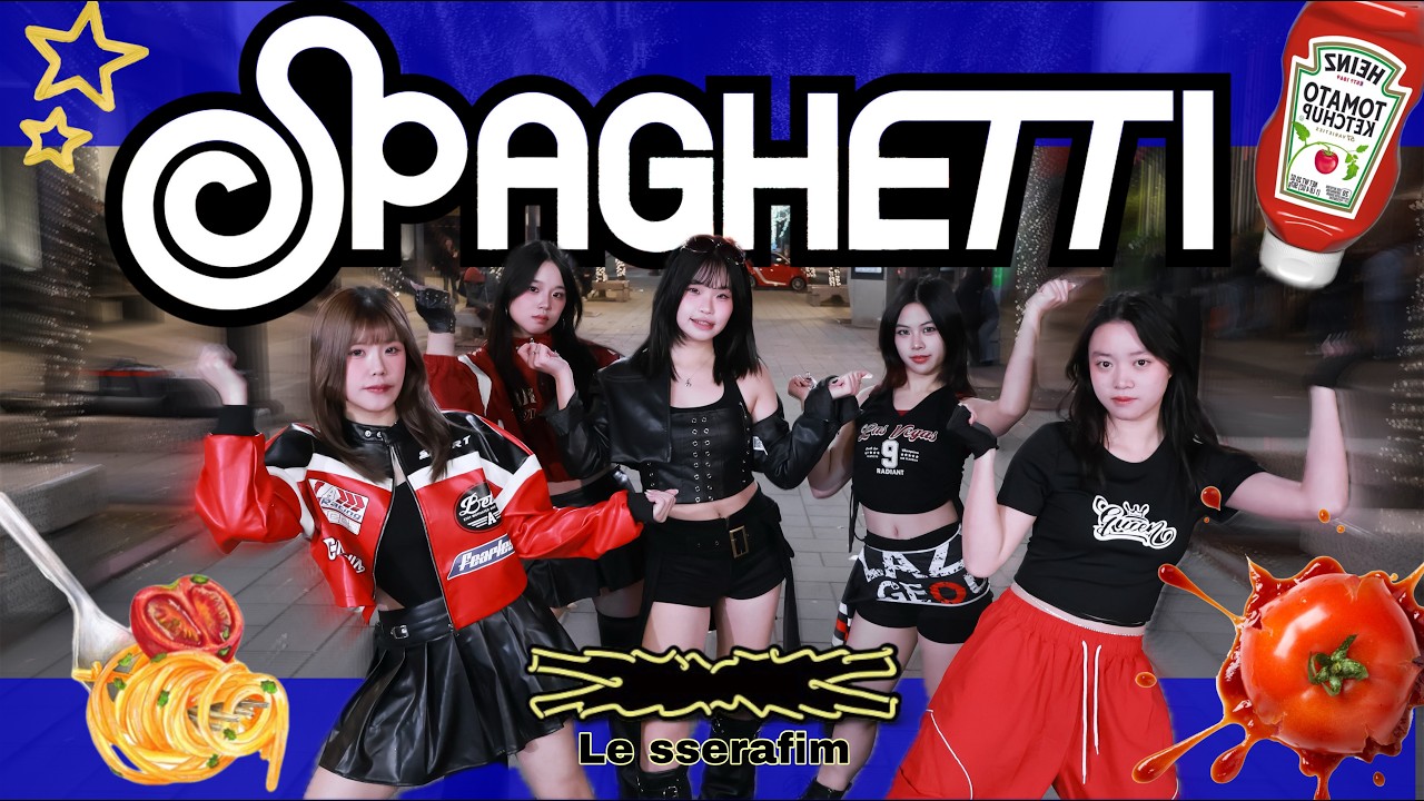 [KPOP IN PUBLIC CHALLENGE]LE SSERAFIM(르세라핌)’SPAGHETTI’Dance cover from Taiwan