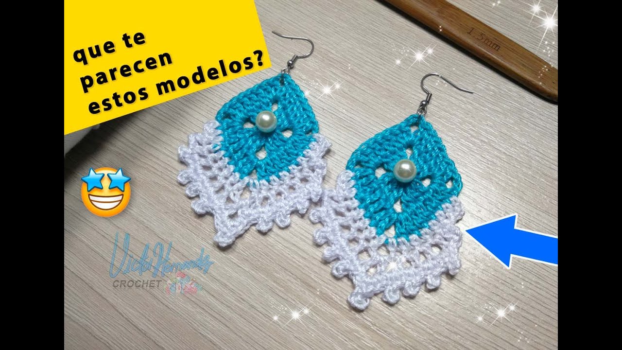Aretes muy faciles de hacer! # 162 Cual de los 2 es el tutorial?