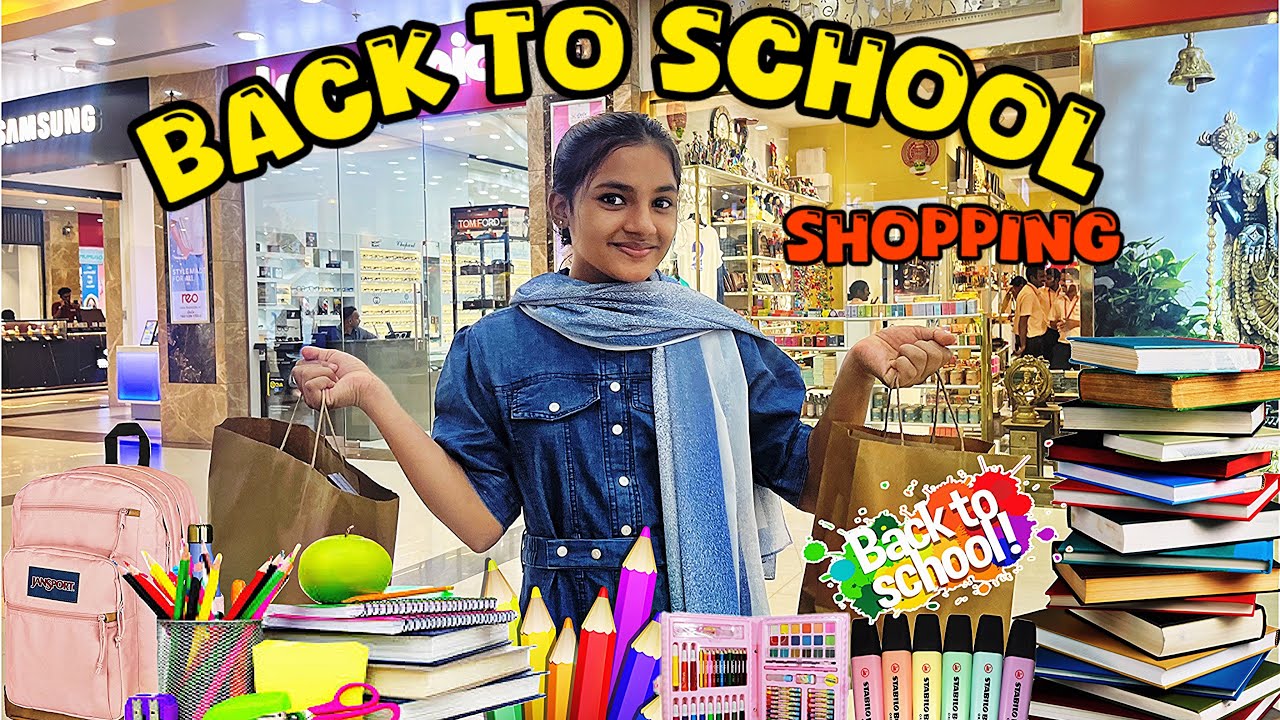 Back to school shopping 🛍️ #shopping vlog#shoppinghaul #backtoschool #raniasminiaturekitchen