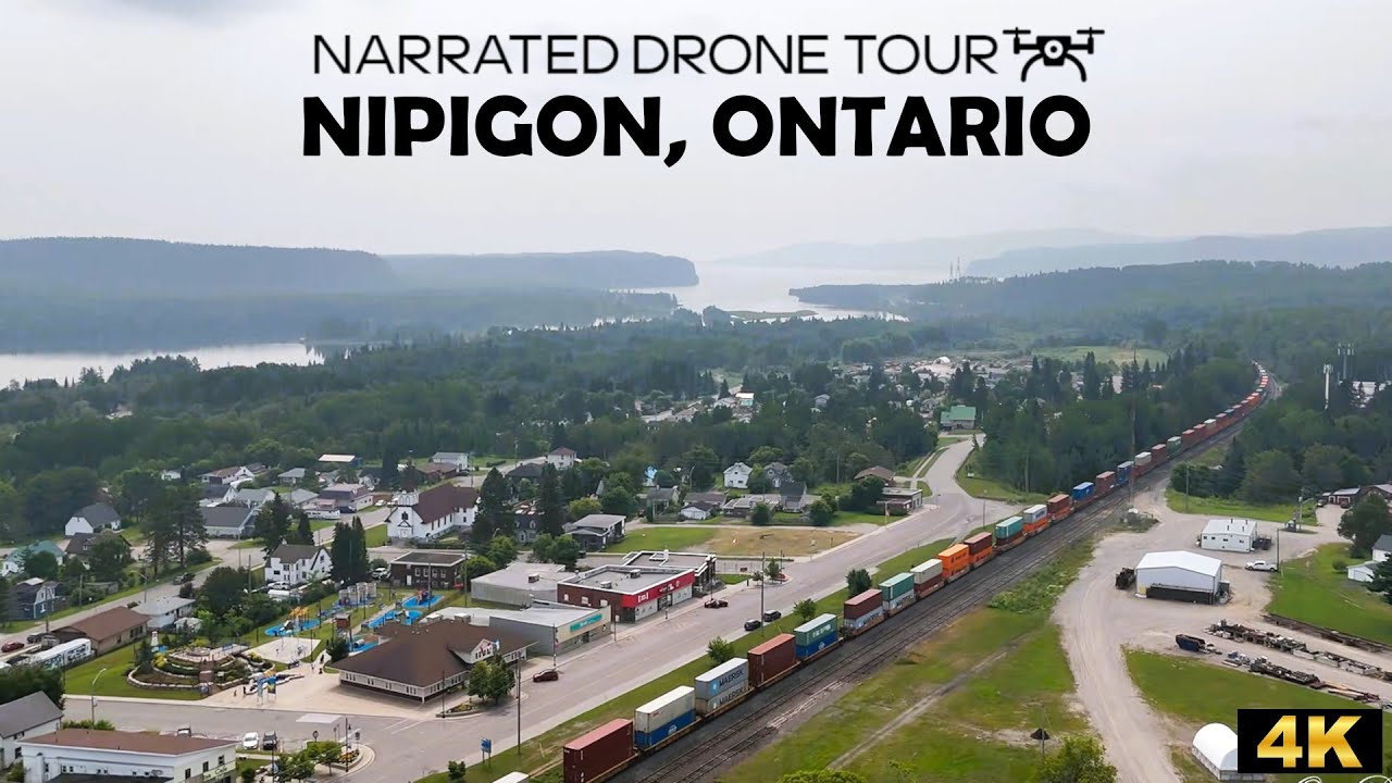 🌲 Nipigon, Ontario 🛩️ Dron 4K