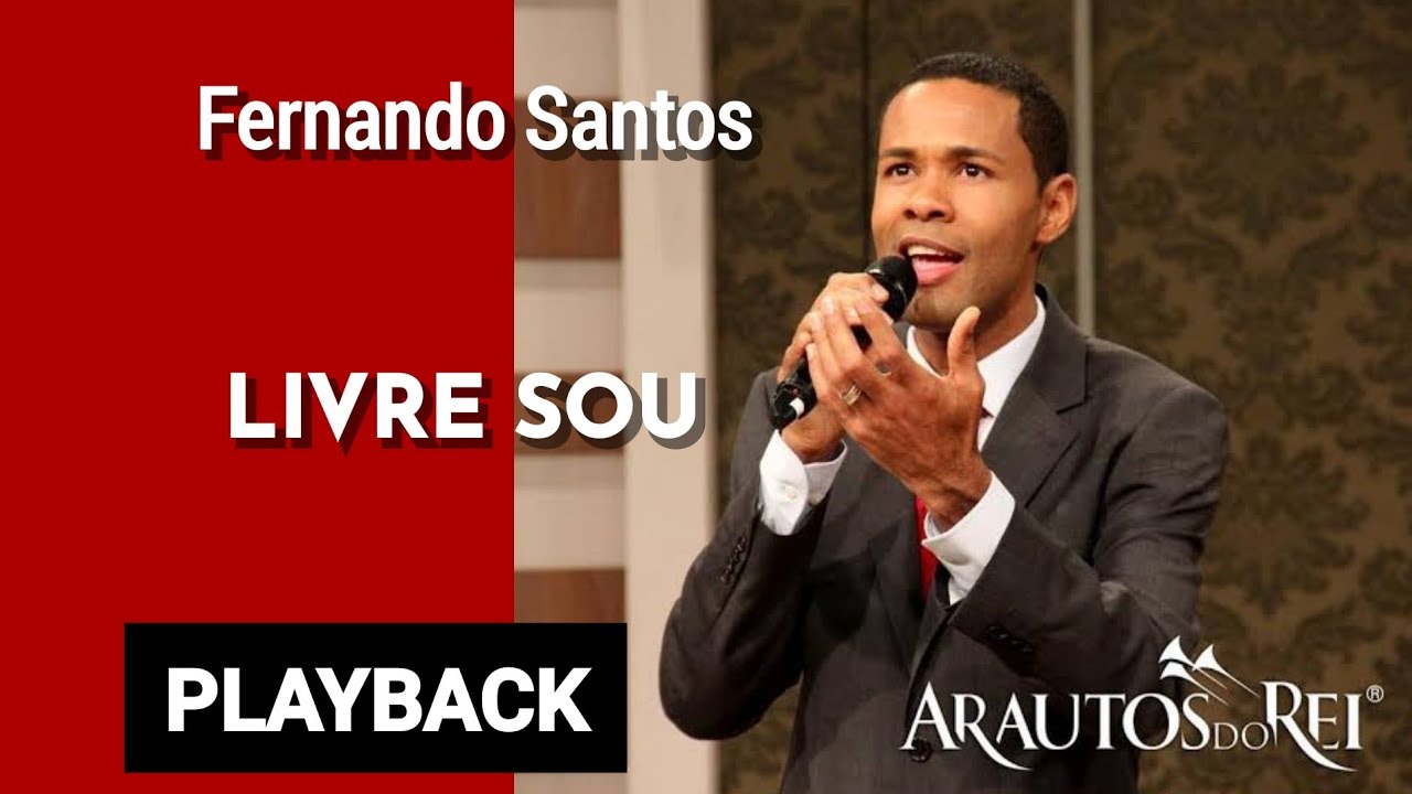 Livre sou - Fernando Santos (PLAYBACK)