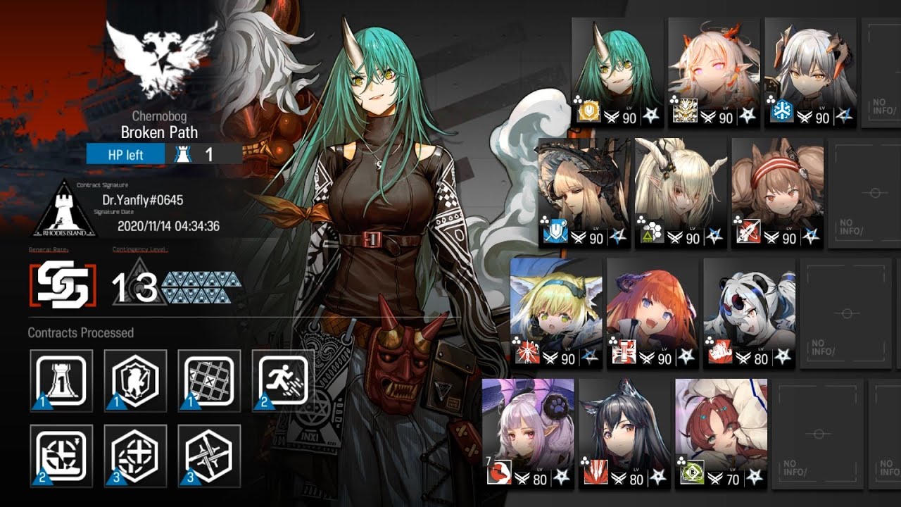 【明日方舟】【Arknights】【CC#1】Day 4 - Broken Path (Risk 13)
