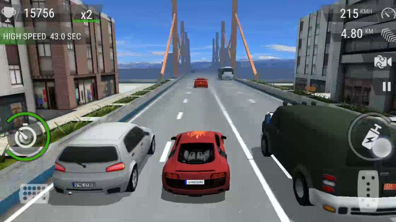 Racing Fever - Red Car Best Super Speed City Racing