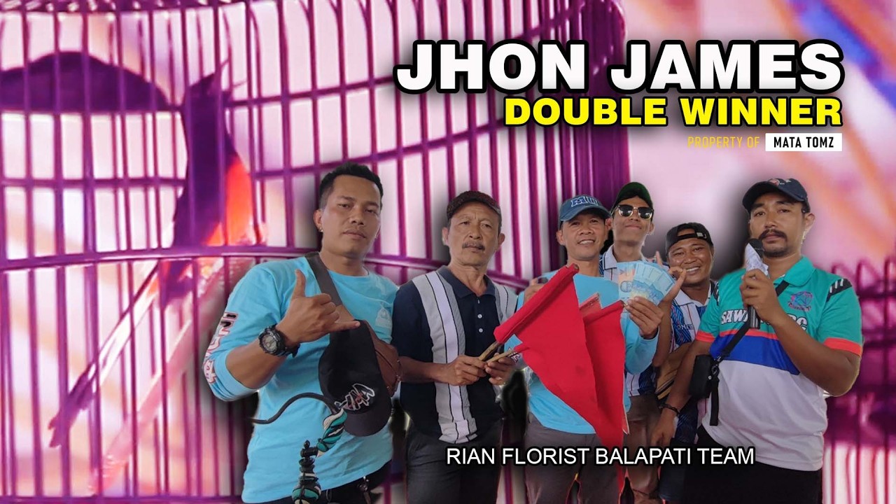 ON TERUS NI TIAP KETEMU !! JHON JAMES RAIH DOUBLE WINNER DI JL SALAK