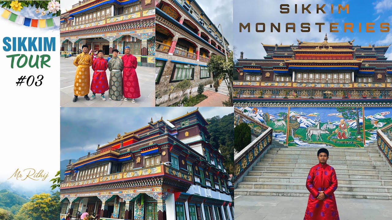Visiting Sikkim’s Largest Monastery (Rumtek) & Lingdum Monastery⛩️ | Ep 03