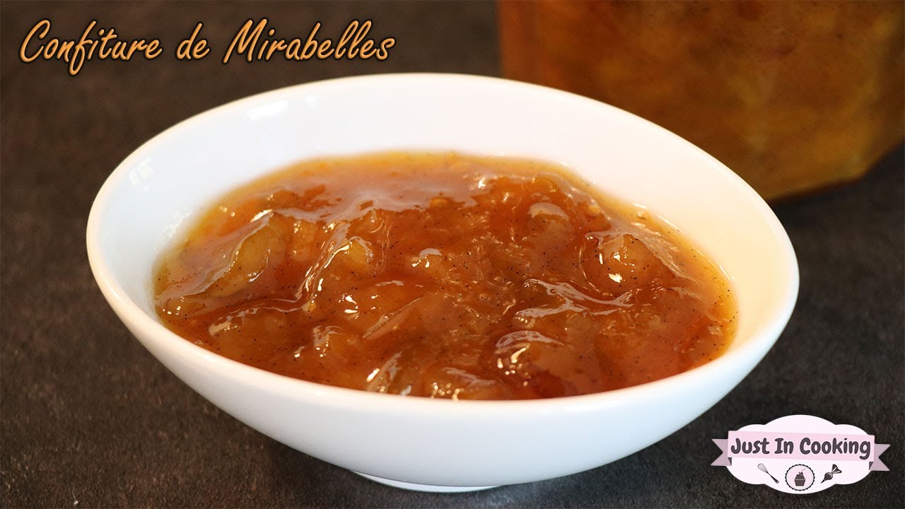 Recette de Confiture de Mirabelles à la Vanille