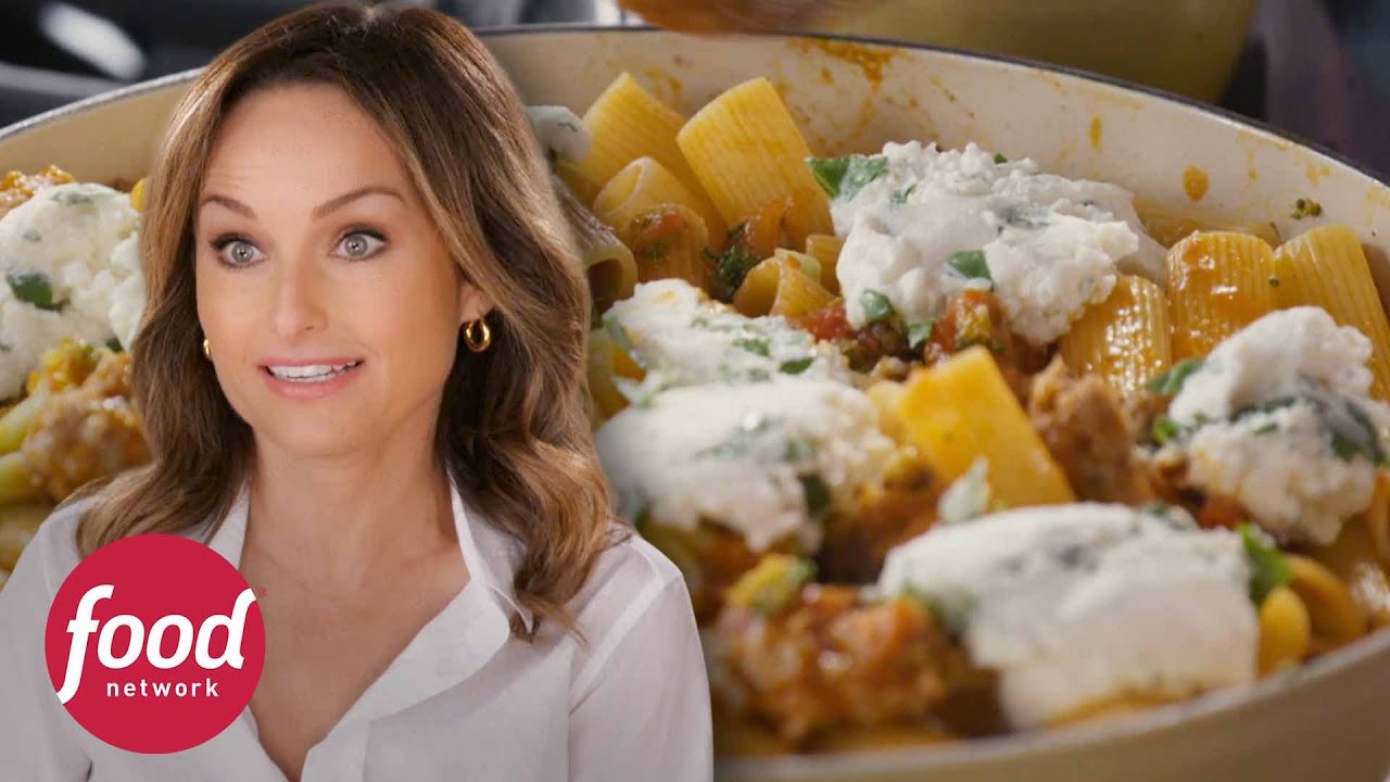 Passo a passo de rigatoni no forno | Giada Faz a Festa | Food Network Brasil