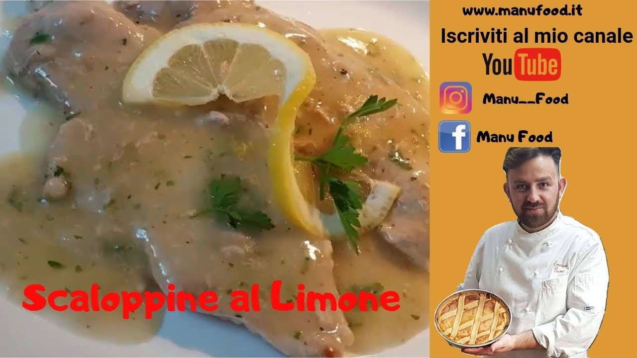 Scaloppine al limone versione Manu Food