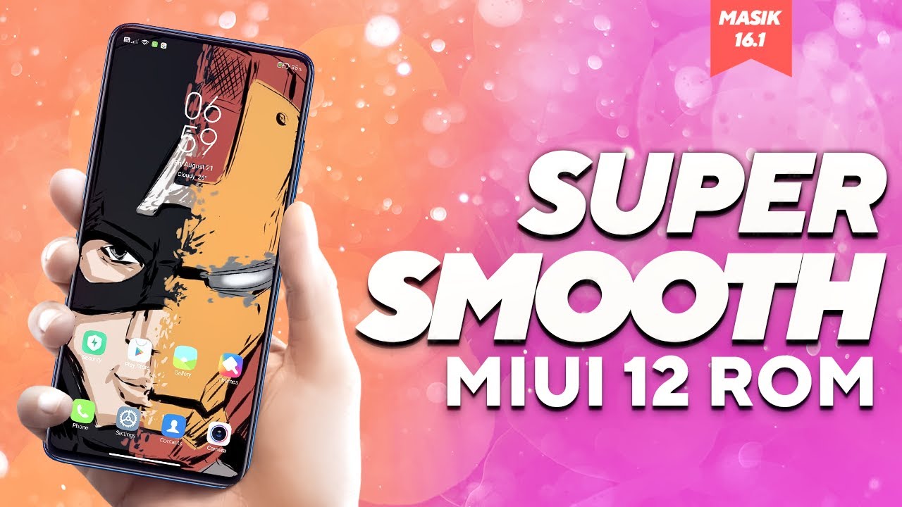 SUPER SMOOTH MIUI 12 ROM with Game Voice Changer, New Gallery Filters