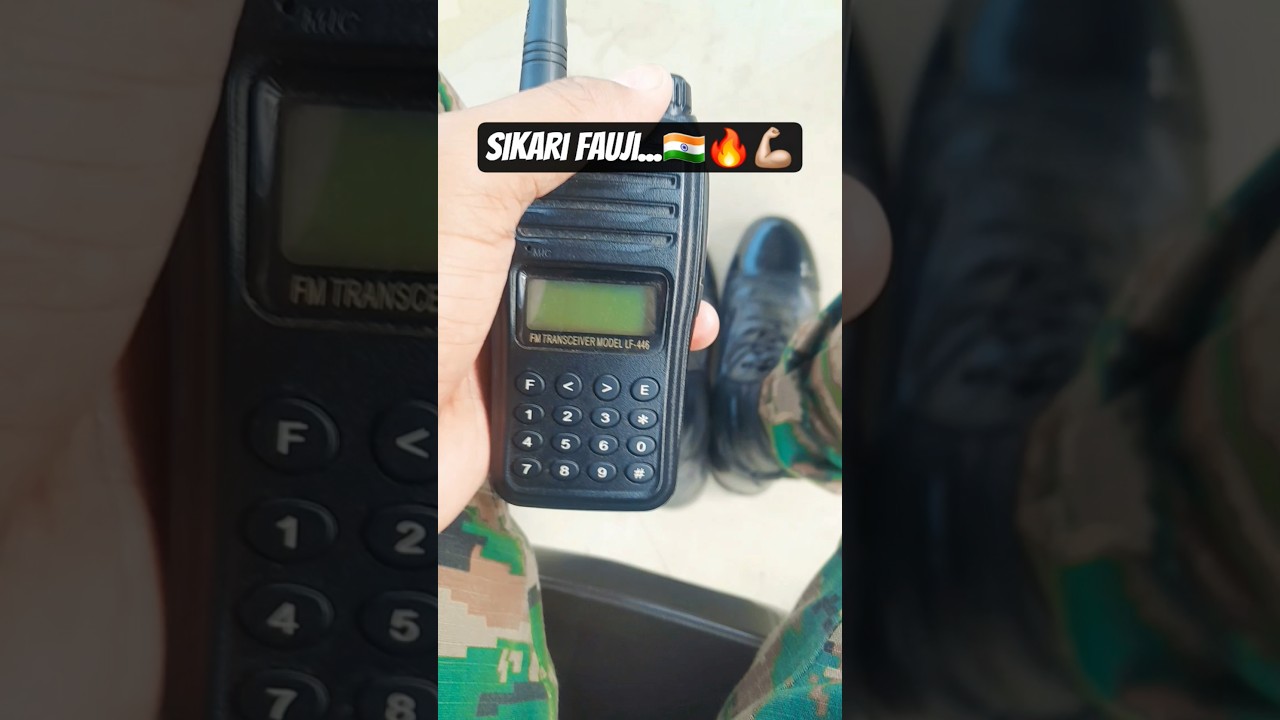 Sikari fauji..🔥🇮🇳☠️ #faujilyfstyle #armedforce #indianmilitary #faujidiaries #army #indianarmy #love