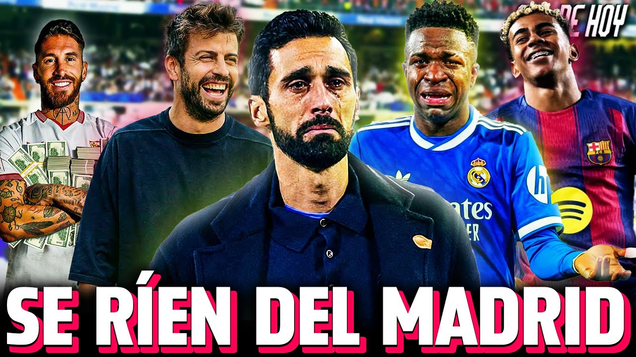 El MADRlD, la "BURLA del FÚTBOL" | RAMOS llega a SEVILLA | 