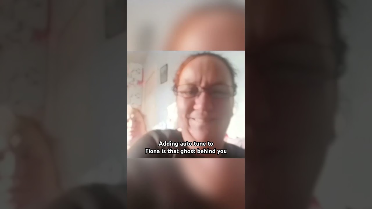 Fiona is that a ghost behind you?! (Autotune Remix) #fiona #ghostbenindyou #remix
