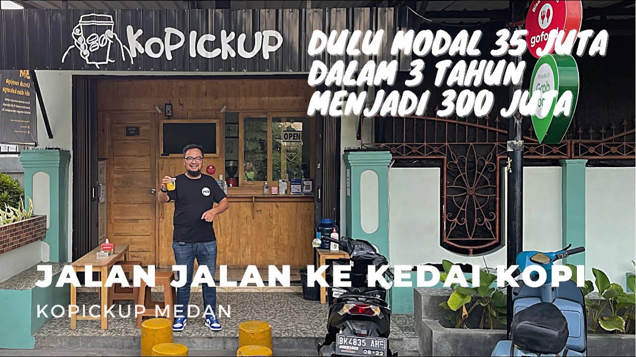 KISAH SUKSES KOPICKUP MEMULAI KEDAI KOPI MODAL 35 JT MENJADI 300 JT